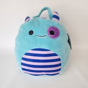 Squishmallows 12" Rorty The Monster Halloween Plush Treat Pail Kellytoy Original